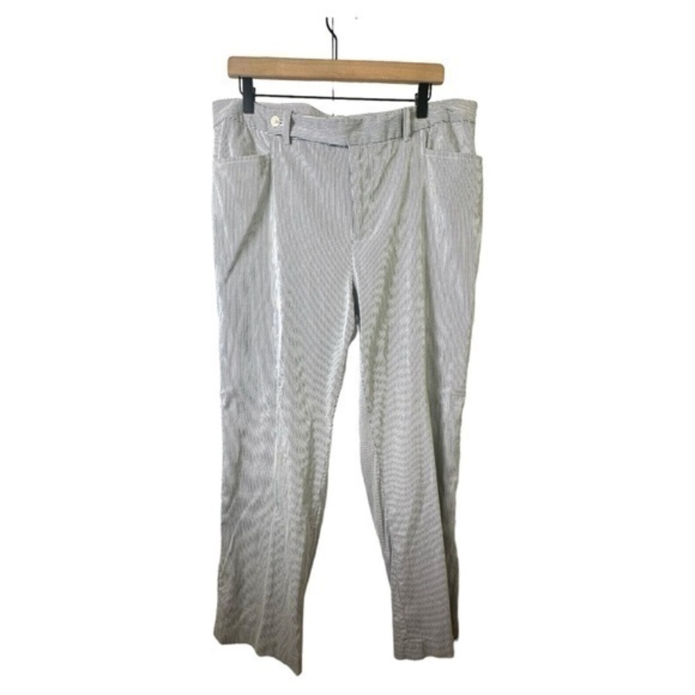 VTG Lauren Ralph Lauren Pants Womens 14W Andover Slimming Fit Wide Leg Chino